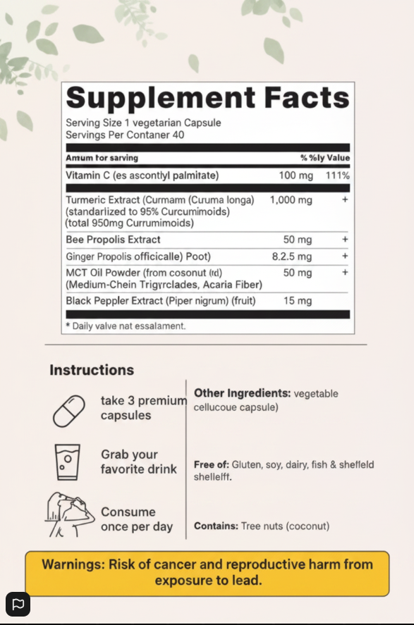 Turmeric Capsules